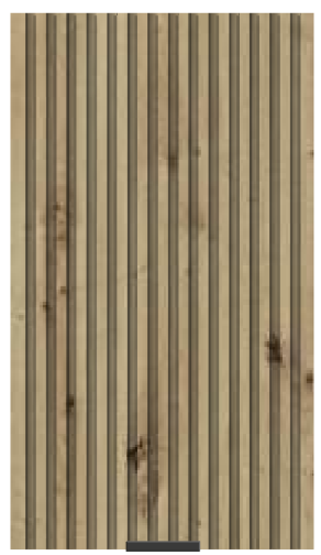 RYFLA fluted oak front